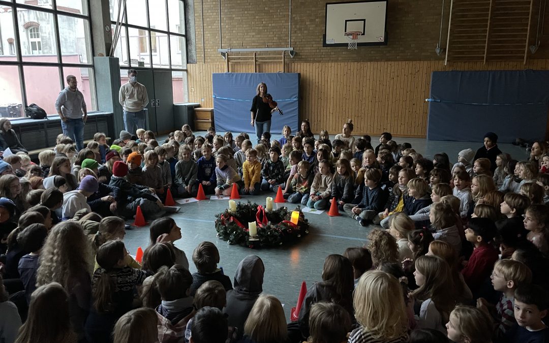 Adventssingen in der Balthasarstraße