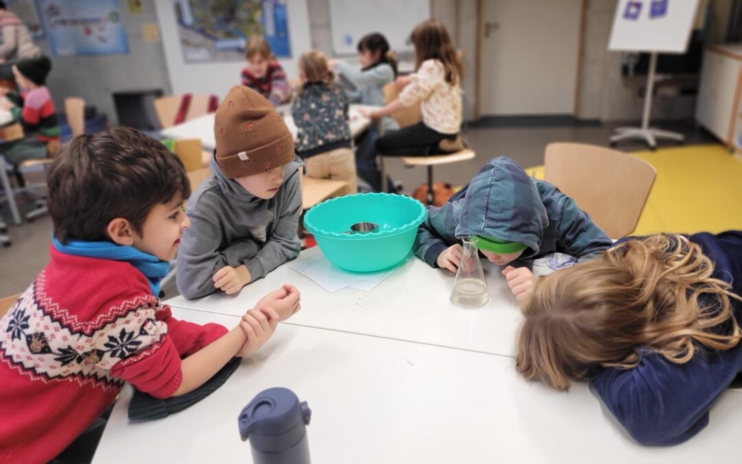 Besuch bei der Wasserschule