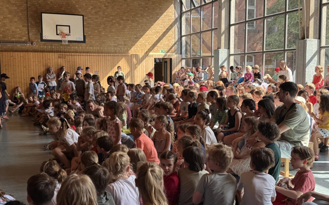 Unsere letzte Schulversammlung in diesem Schuljahr