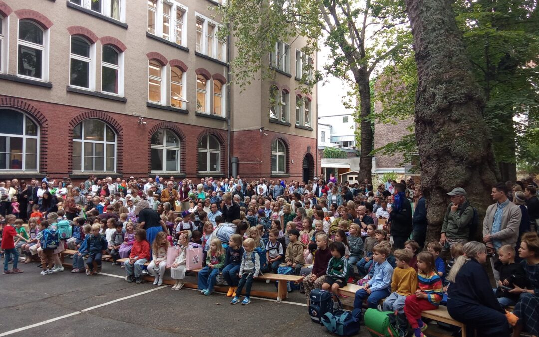 Einschulungstag an der GGS Balthasarstraße