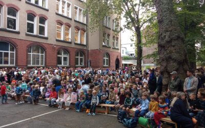 Einschulungstag an der GGS Balthasarstraße